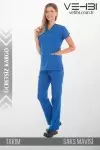 V Yaka Doktor-Hemşire Forma Takım (Alpaka Kumaş-Dr Greys-Kadın) V Yaka Doktor-Hemşire Forma Takım (Alpaka Kumaş-Dr Greys-Kadın)