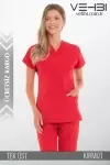 V Yaka Doktor-Hemşire Forma Üst (Alpaka Kumaş-Dr Greys-Bayan) V Yaka Doktor-Hemşire Forma Üst (Alpaka Kumaş-Dr Greys-Bayan)
