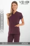 V Yaka Doktor-Hemşire Forma Üst (Alpaka Kumaş-Dr Greys-Bayan) V Yaka Doktor-Hemşire Forma Üst (Alpaka Kumaş-Dr Greys-Bayan)