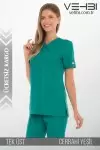 Zarf Yaka Doktor-Hemşire Forma Üst (Terikoton Kumaş-Klasik Kol-Bayan) Zarf Yaka Doktor-Hemşire Forma Üst (Terikoton Kumaş-Klasik Kol-Bayan)
