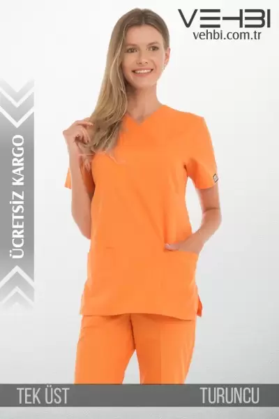 Zarf Yaka Doktor-Hemşire Forma Üst (Terikoton Kumaş-Klasik Kol-Bayan) Zarf Yaka Doktor-Hemşire Forma Üst (Terikoton Kumaş-Klasik Kol-Bayan)