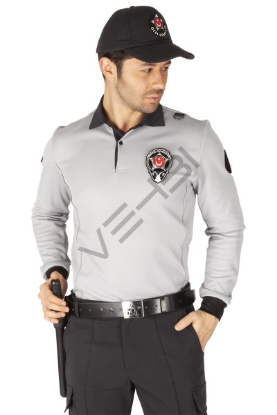 Yeni Tip Kamu Özel Güvenlik Erkek Kışlık Uzun Kol Tişört (İçi Şardonlu) - 3D Arma Hediyeli Yeni Tip Kamu Özel Güvenlik Erkek Kışlık Uzun Kol Tişört (İçi Şardonlu) - 3D Arma Hediyeli