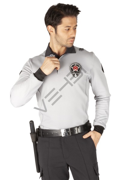Yeni Tip Kamu Özel Güvenlik Erkek Kışlık Uzun Kol Tişört (İçi Şardonlu) - 3D Arma Hediyeli Yeni Tip Kamu Özel Güvenlik Erkek Kışlık Uzun Kol Tişört (İçi Şardonlu) - 3D Arma Hediyeli