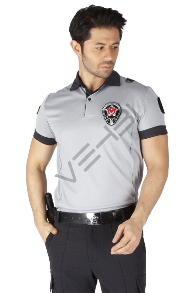 Yeni Tip Kamu Özel Güvenlik Erkek Yazlık Kısa Kol Tişört - 3D Arma Hediyeli Yeni Tip Kamu Özel Güvenlik Erkek Yazlık Kısa Kol Tişört - 3D Arma Hediyeli
