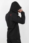 Obrano Outdoor Siyah Mont Kapüşonlu Softshell Obrano Outdoor Siyah Mont Kapüşonlu Softshell