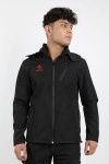 Obrano Outdoor Siyah Mont Kapüşonlu Softshell Obrano Outdoor Siyah Mont Kapüşonlu Softshell