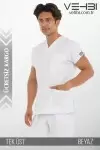 V Yaka Doktor-Hemşire Forma Üst (Alpaka Kumaş-Dr Greys-Erkek) V Yaka Doktor-Hemşire Forma Üst (Alpaka Kumaş-Dr Greys-Erkek)