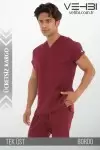 V Yaka Doktor-Hemşire Forma Üst (Alpaka Kumaş-Dr Greys-Erkek) V Yaka Doktor-Hemşire Forma Üst (Alpaka Kumaş-Dr Greys-Erkek)