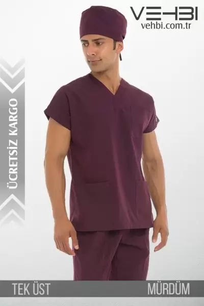 V Yaka Doktor-Hemşire Forma Üst (Alpaka Kumaş-Dr Greys-Erkek) V Yaka Doktor-Hemşire Forma Üst (Alpaka Kumaş-Dr Greys-Erkek)