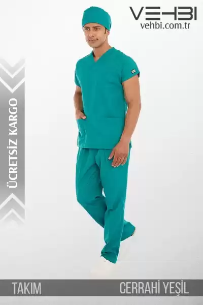Zarf Yaka Doktor-Hemşire Forma Takım (Alpaka Kumaş-Yarasa Kol-Erkek) Zarf Yaka Doktor-Hemşire Forma Takım (Alpaka Kumaş-Yarasa Kol-Erkek)
