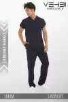 Zarf Yaka Doktor-Hemşire Forma Takım (Alpaka Kumaş-Yarasa Kol-Erkek) Zarf Yaka Doktor-Hemşire Forma Takım (Alpaka Kumaş-Yarasa Kol-Erkek)