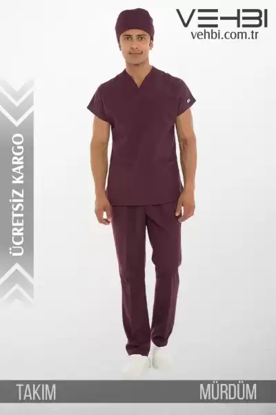 Zarf Yaka Doktor-Hemşire Forma Takım (Alpaka Kumaş-Yarasa Kol-Erkek) Zarf Yaka Doktor-Hemşire Forma Takım (Alpaka Kumaş-Yarasa Kol-Erkek)
