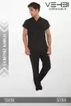 Zarf Yaka Doktor-Hemşire Forma Takım (Alpaka Kumaş-Yarasa Kol-Erkek) Zarf Yaka Doktor-Hemşire Forma Takım (Alpaka Kumaş-Yarasa Kol-Erkek)