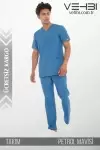 Zarf Yaka Doktor-Hemşire Forma Takım (Terikoton Kumaş-Klasik Kol-Erkek) Zarf Yaka Doktor-Hemşire Forma Takım (Terikoton Kumaş-Klasik Kol-Erkek)