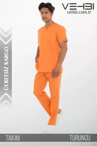 Zarf Yaka Doktor-Hemşire Forma Takım (Terikoton Kumaş-Klasik Kol-Erkek) Zarf Yaka Doktor-Hemşire Forma Takım (Terikoton Kumaş-Klasik Kol-Erkek)