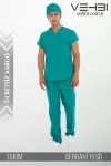 Zarf Yaka Doktor-Hemşire Forma Takım (Terikoton Kumaş-Yarasa Kol-Erkek) Zarf Yaka Doktor-Hemşire Forma Takım (Terikoton Kumaş-Yarasa Kol-Erkek)