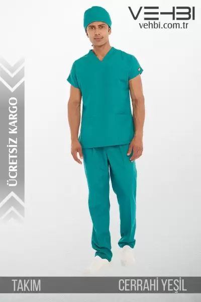 Zarf Yaka Doktor-Hemşire Forma Takım (Terikoton Kumaş-Yarasa Kol-Erkek) Zarf Yaka Doktor-Hemşire Forma Takım (Terikoton Kumaş-Yarasa Kol-Erkek)