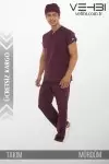 Zarf Yaka Doktor-Hemşire Forma Takım (Terikoton Kumaş-Yarasa Kol-Erkek) Zarf Yaka Doktor-Hemşire Forma Takım (Terikoton Kumaş-Yarasa Kol-Erkek)
