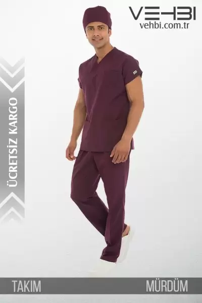 Zarf Yaka Doktor-Hemşire Forma Takım (Terikoton Kumaş-Yarasa Kol-Erkek) Zarf Yaka Doktor-Hemşire Forma Takım (Terikoton Kumaş-Yarasa Kol-Erkek)