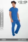 Zarf Yaka Doktor-Hemşire Forma Takım (Terikoton Kumaş-Yarasa Kol-Erkek) Zarf Yaka Doktor-Hemşire Forma Takım (Terikoton Kumaş-Yarasa Kol-Erkek)