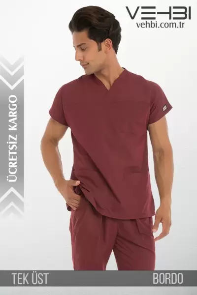 Zarf Yaka Doktor-Hemşire Forma Üst (Terikoton Kumaş-Yarasa Kol-Erkek) Zarf Yaka Doktor-Hemşire Forma Üst (Terikoton Kumaş-Yarasa Kol-Erkek)