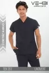 Zarf Yaka Doktor-Hemşire Forma Üst (Terikoton Kumaş-Yarasa Kol-Erkek) Zarf Yaka Doktor-Hemşire Forma Üst (Terikoton Kumaş-Yarasa Kol-Erkek)