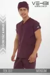 Zarf Yaka Doktor-Hemşire Forma Üst (Terikoton Kumaş-Yarasa Kol-Erkek) Zarf Yaka Doktor-Hemşire Forma Üst (Terikoton Kumaş-Yarasa Kol-Erkek)
