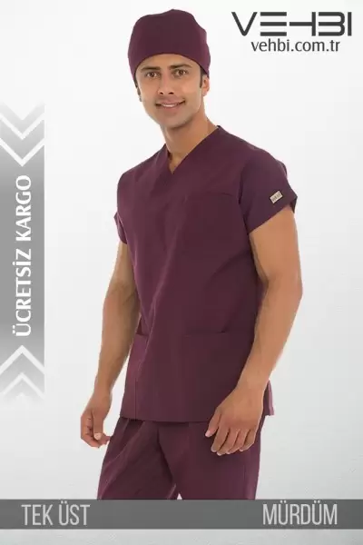 Zarf Yaka Doktor-Hemşire Forma Üst (Terikoton Kumaş-Yarasa Kol-Erkek) Zarf Yaka Doktor-Hemşire Forma Üst (Terikoton Kumaş-Yarasa Kol-Erkek)