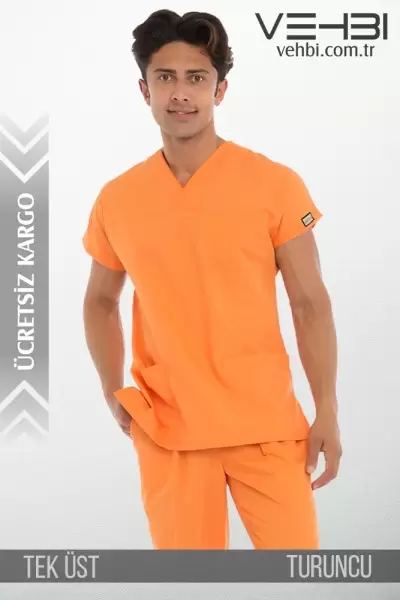 Zarf Yaka Doktor-Hemşire Forma Üst (Terikoton Kumaş-Yarasa Kol-Erkek) Zarf Yaka Doktor-Hemşire Forma Üst (Terikoton Kumaş-Yarasa Kol-Erkek)