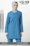 Uzun Kollu Tesettür Forma Üst (Sıfır Yaka-Alpaka Kumaş) Uzun Kollu Tesettür Forma Üst (Sıfır Yaka-Alpaka Kumaş)