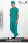 Zarf Yaka Doktor-Hemşire Forma Takım (Alpaka Kumaş-Yarasa Kol-Erkek) Zarf Yaka Doktor-Hemşire Forma Takım (Alpaka Kumaş-Yarasa Kol-Erkek)