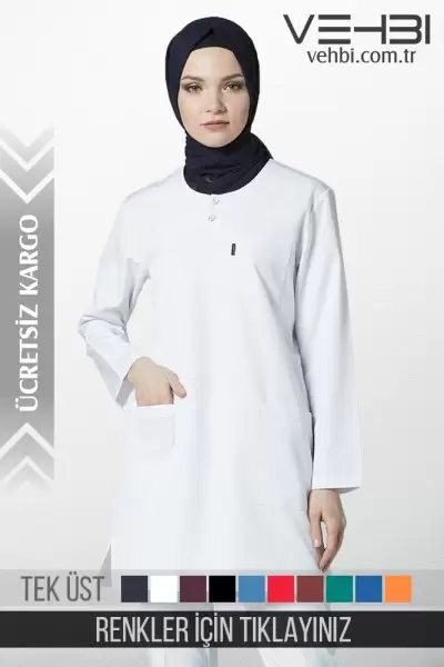 Uzun Kollu Tesettür Forma Üst (Sıfır Yaka-Alpaka Kumaş) Uzun Kollu Tesettür Forma Üst (Sıfır Yaka-Alpaka Kumaş)